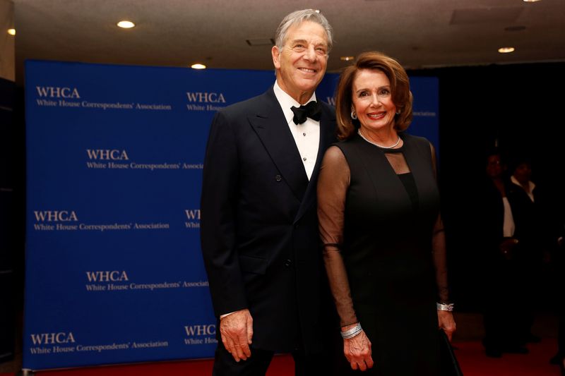 US House Speaker Pelosi's husband attacked with a hammer at home