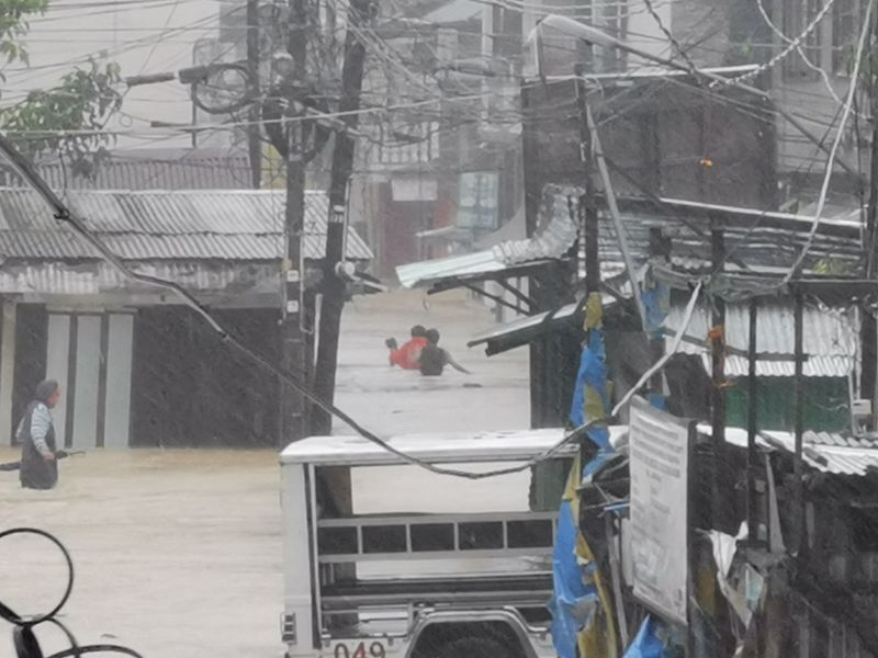 Philippine capital braces for storm Nalgae, death toll cut to 45