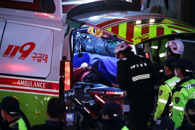 South Korea stampede death toll rises to 120 - fire authorities