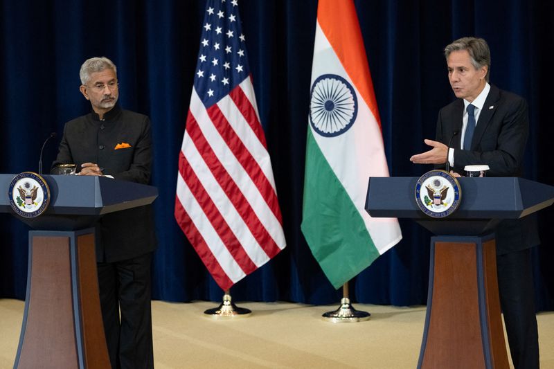 Blinken talks with Indian counterpart on Ukraine - U.S. State Department