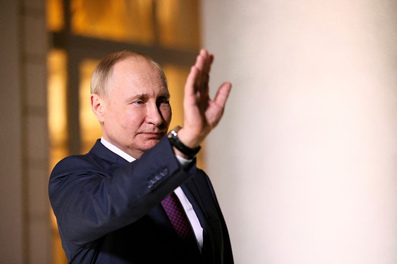 &copy; Reuters. الرئيس الروسي فلاديمير بوتين في سوتشي يوم 31 أكتوبر تشرين الأول 2022. صورة لرويترز من ممثل لوكالات الأنباء.