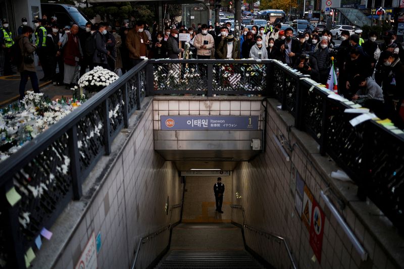 South Korea steps up monitoring in crowded subways after Halloween crush