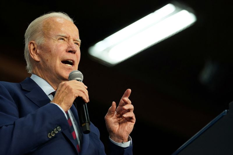 Biden vows to 'free Iran' in West Coast campaign speech