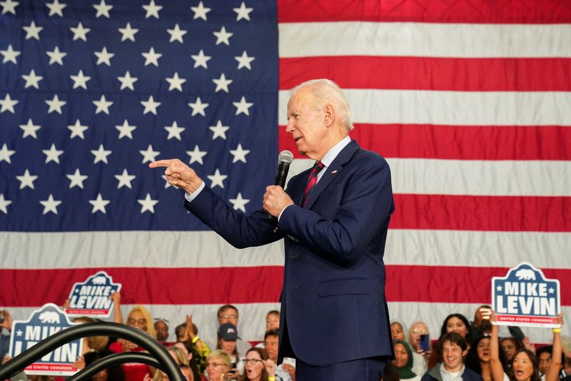 Biden predicts Democrat midterms win, says economy improving