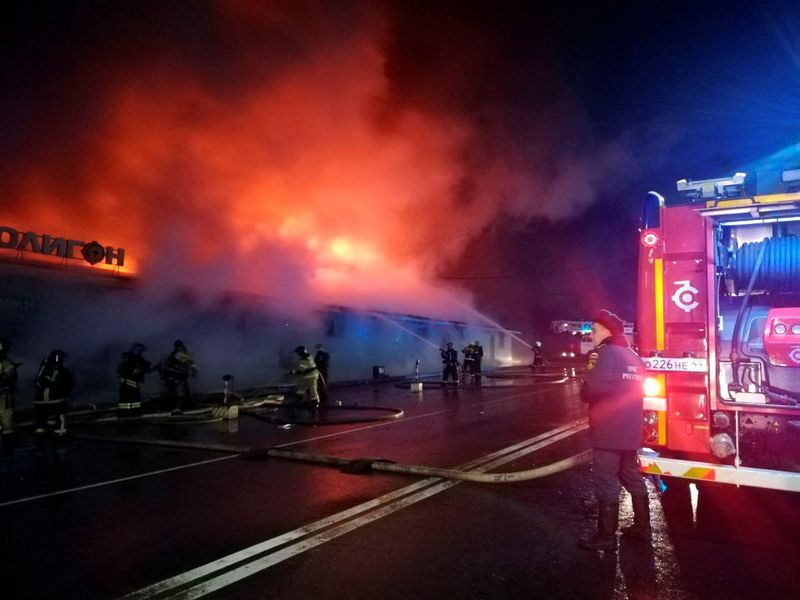At least 13 killed in Russian nightclub fire, officials say