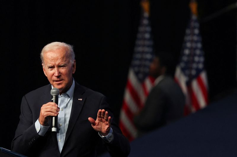 &copy; Reuters. Presidente dos EUA Joe Biden
 5/11/2022   REUTERS/Hannah Beier