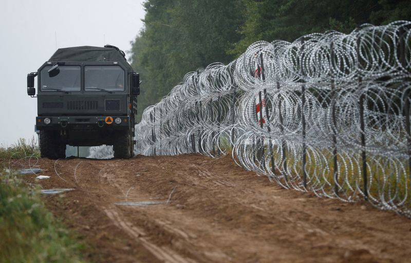 Migrants rescued from swamp on Polish-Belarus border as numbers rise