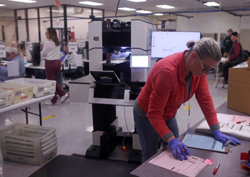 Arizona, Nevada election officials count ballots under high security