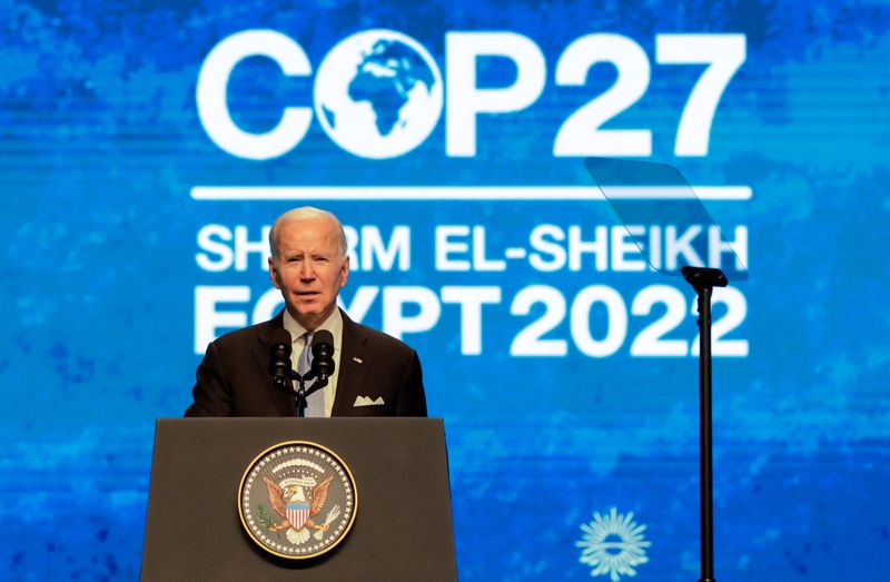 COP27: Biden says the climate crisis is about 'very life of the planet'