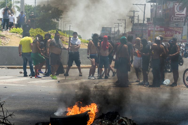 &copy; Reuters. Protesto em Santa Cruz, na Bolívia
 11/11/2022   REUTERS/Andrea Martinez 