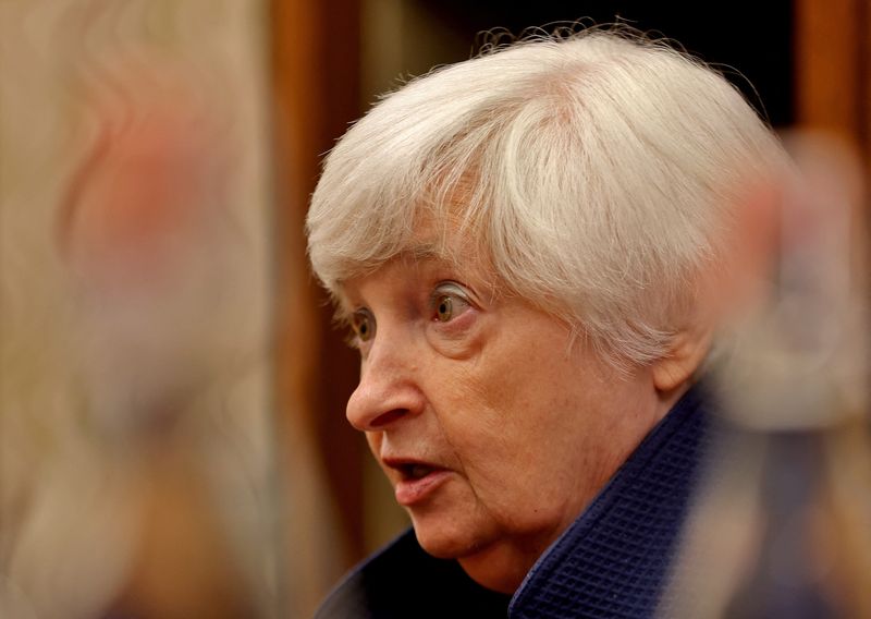 Yellen to seek clarity from China on COVID, property -officials