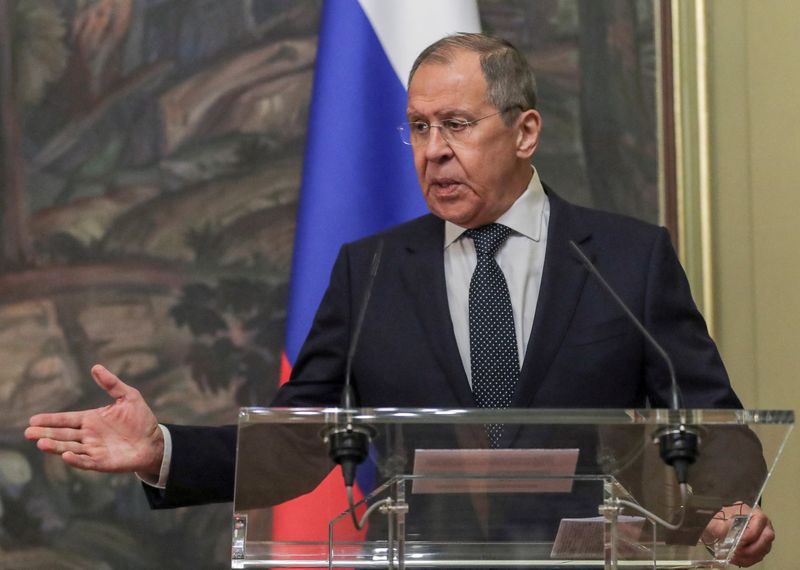 Russia's Lavrov says West seeking to militarise southeast Asia