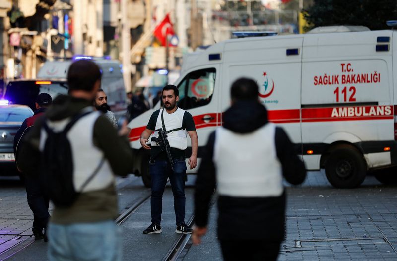 At least one dead in blast in central Istanbul, cause unknown, reports say