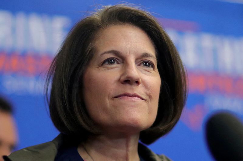 &copy; Reuters. A democrata Catherine Cortez Masto
7/11/2022
REUTERS/David Swanson