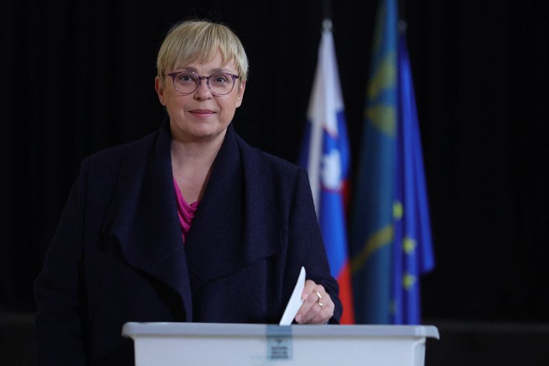 Lawyer Natasa Pirc Musar wins Slovenian presidential vote - preliminary results