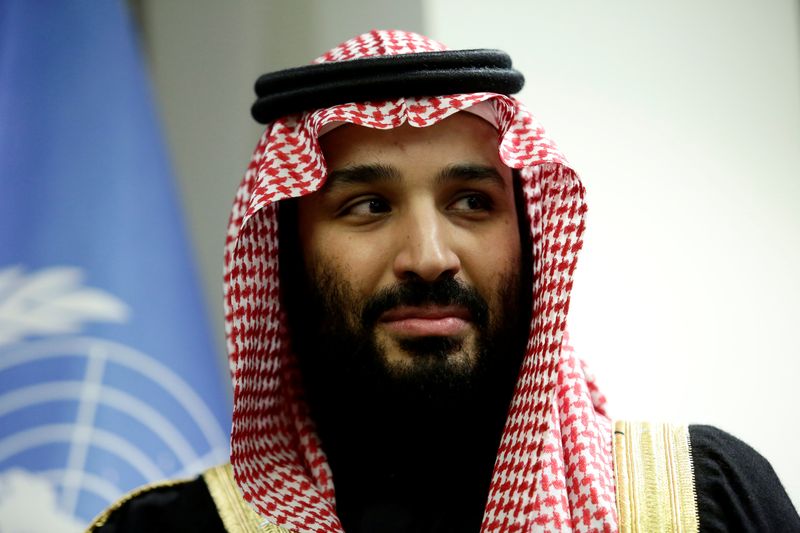 &copy; Reuters. ولي العهد السعودي الأمير محمد بن سلمان في مانهاتن في صورة من أرشيف رويترز. 