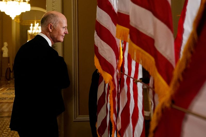 Rick Scott will challenge McConnell for leadership of U.S. Senate Republicans, Axios reports