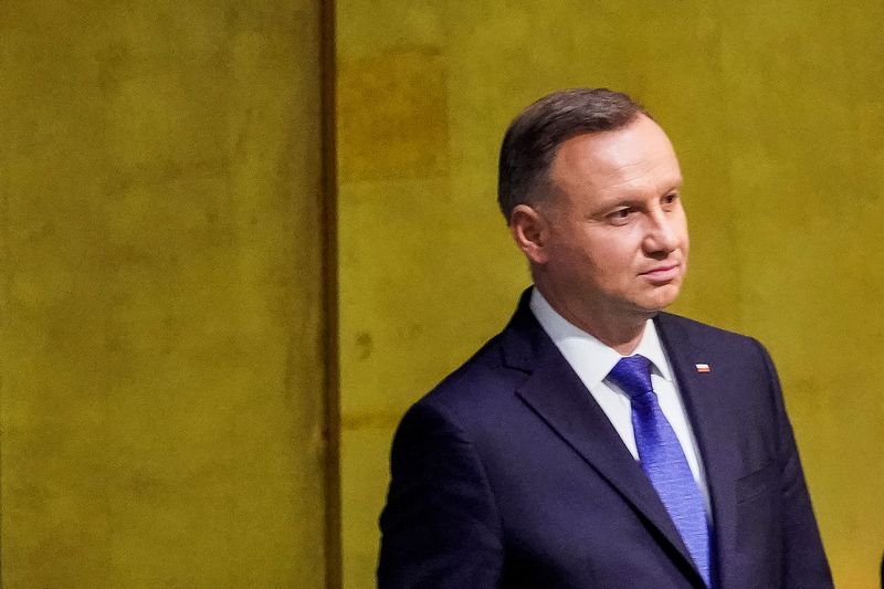 &copy; Reuters. Presidente da Polônia Andrzej Duda 
 20/9/2022   REUTERS/Eduardo Munoz