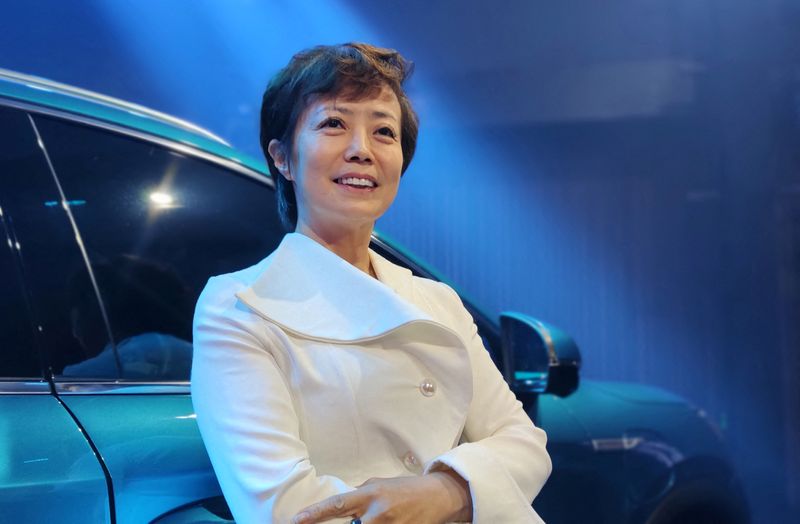 &copy; Reuters. Executive Vice President of BYD and the President of BYD Americas, Stella Li poses for a picture during an interview with Reuters in Sao Paulo, Brazil November 16, 2022. REUTERS/Alberto Alerigi Jr. 