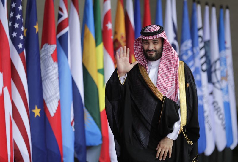 &copy; Reuters. ولي العهد السعودي الأمير محمد بن سلمان في بالي يوم 15 نوفمبر تشرين الثاني 2022. صورة لرويترز من ممثل لوكالات الأنباء. 