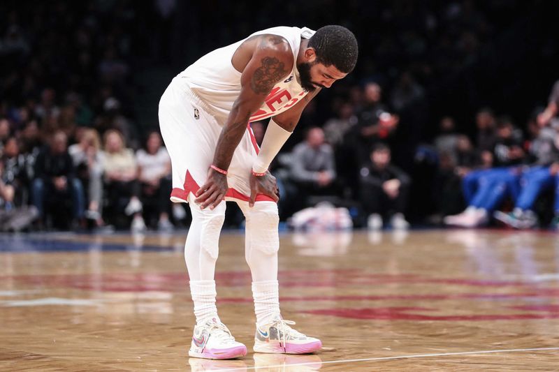 NBA-Nets guard Irving available to play Sunday after eight-game ban, team says