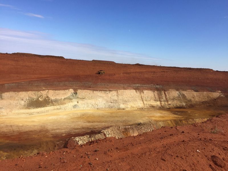 &copy; Reuters. 　オーストラリアのチャーマーズ財務相は２５日、重要鉱物産業への外国投資の認可で選別を強化すると表明した。写真は西オーストラリア州パースの北東にあるライナス社の工場に向けて
