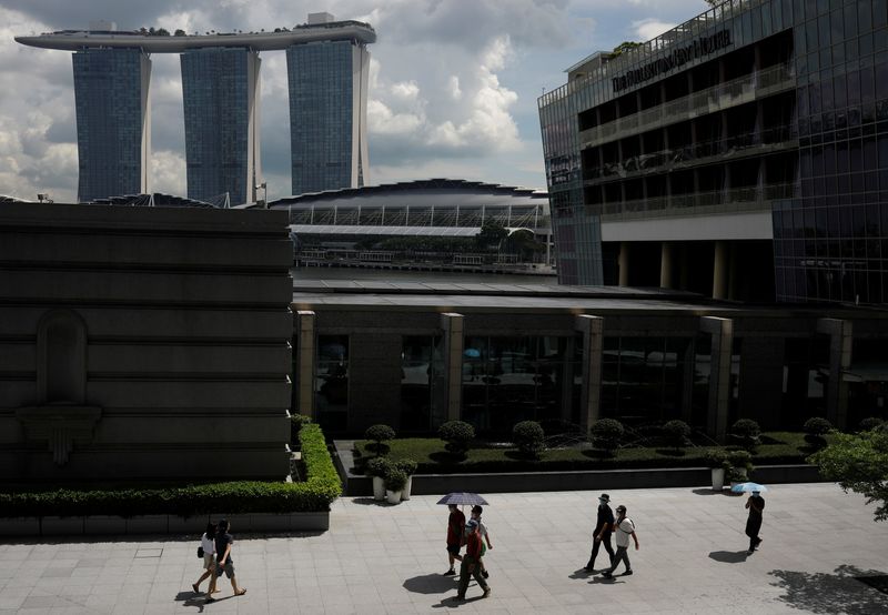 Singapore financial vulnerability climbs, but still resilient to shocks -MAS