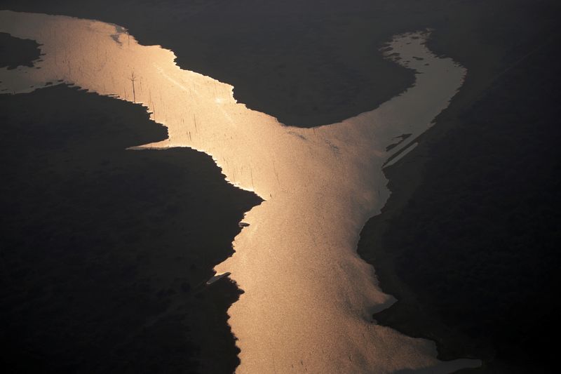 &copy; Reuters. Lago de usina hidrelétrica no Estado de Rondônia REUTERS/Ueslei Marcelino