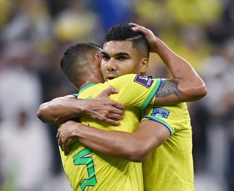 サッカー＝ブラジル代表カゼミロ、Ｗ杯で「相手が気の毒」
