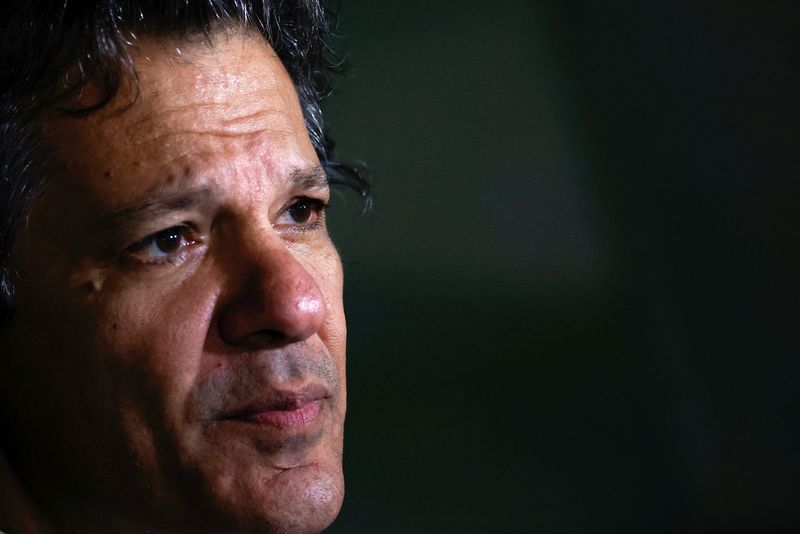 &copy; Reuters. Ex-prefeito de São Paulo Fernando Haddad concede entrevista em Brasília
28/11/2022
REUTERS/Adriano Machado