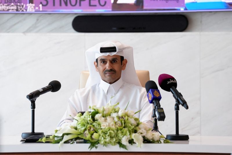 &copy; Reuters. سعد الكعبي رئيس قطر للطاقة في الدوحة يوم 21 نوفمبر تشرين الثاني 2022. تصوير: عماد كريدي - رويترز