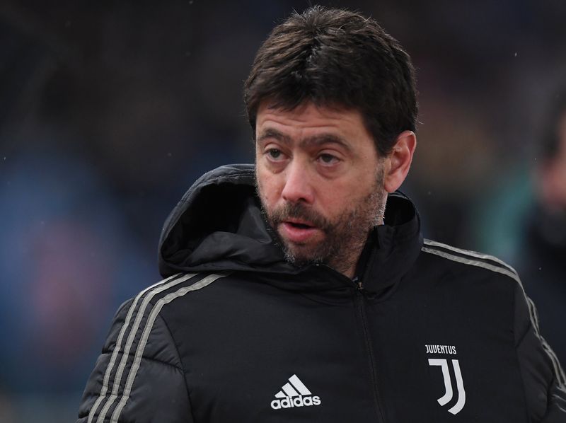 &copy; Reuters. L'ex presidente della Juventus Andrea Agnelli a Roma.     REUTERS/Alberto Lingria