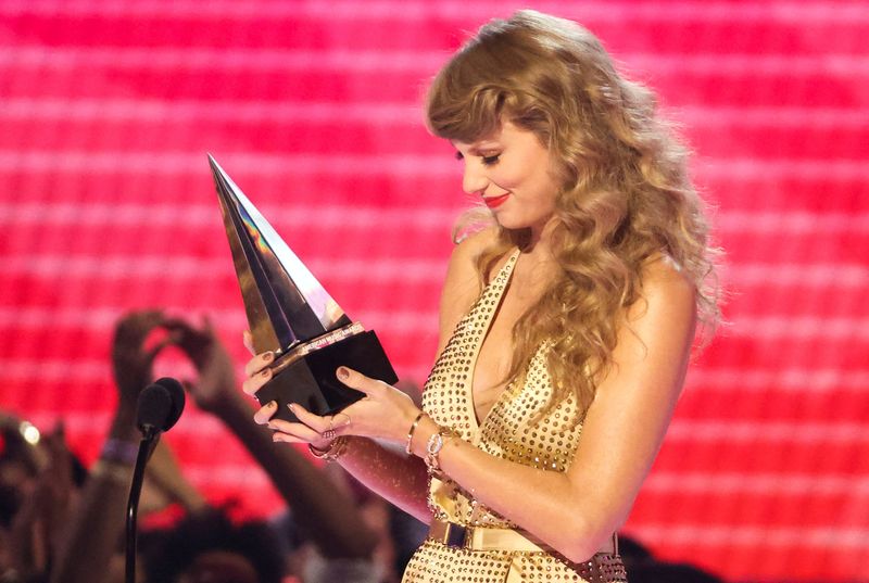 © Reuters. FILE PHOTO: Taylor Swift's 