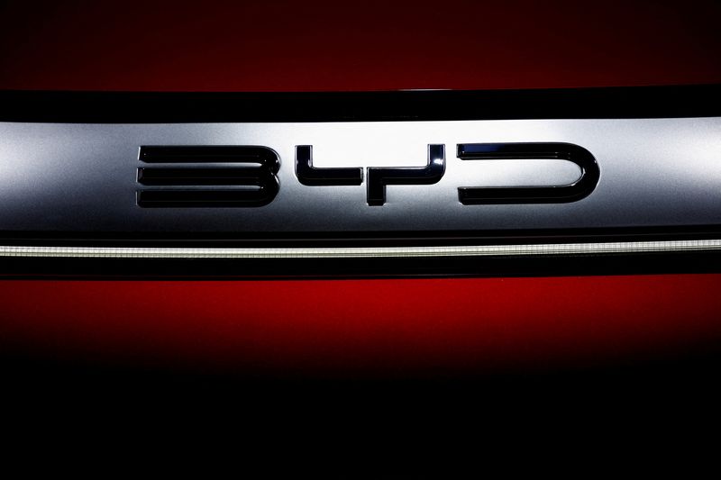 China's BYD to sell EVs in Mexico in 2023, aims for up to 30,000 sales in 2024