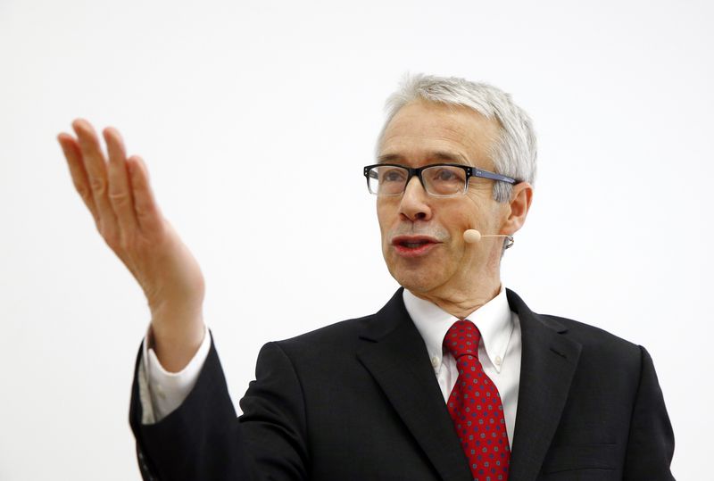 &copy; Reuters. Johnson & Johnson Vice President and Worldwide Chairman Pharmaceuticals Joaquin Duato attends a news conference at Actelion headquarters in Allschwil, Switzerland January 26, 2017. REUTERS/Arnd Wiegmann/File Photo