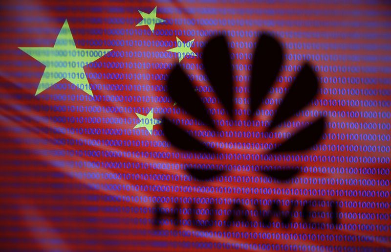 &copy; Reuters. 　１２月１日、中国商務省は、米国が中国企業製通信機器の販売禁止措置を打ち出したことに反発し、国内企業の権利を保護するために必要な措置を取ると表明した。（２０２２年　ロイタ