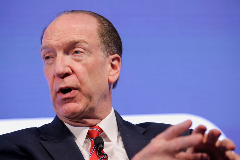 &copy; Reuters. FILE PHOTO: World Bank President David Malpass attends the Reuters NEXT Newsmaker event in New York City, New York, U.S., December 1, 2022. REUTERS/Andrew Kelly