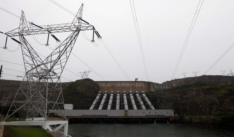 &copy; Reuters. Hidrelétrica de Furnas, em Minas Gerais. REUTERS/Paulo Whitaker (BRAZIL - Tags: ENERGY ENVIRONMENT)