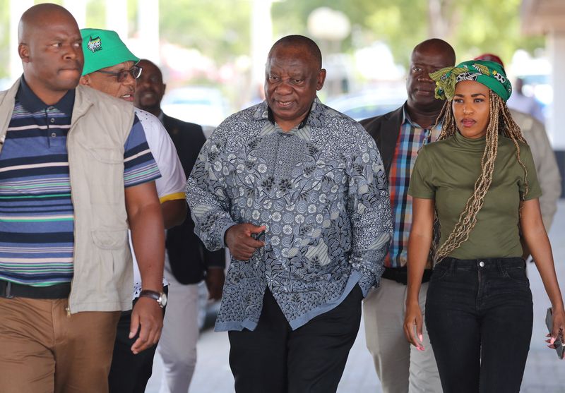 South Africa's Ramaphosa hits back as party backs him over 'Farmgate' scandal