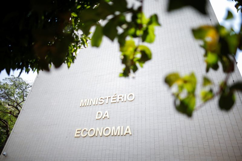 © Reuters. Sede do Ministério da Economia, em Brasília
04/10/2021
REUTERS/Adriano Machado