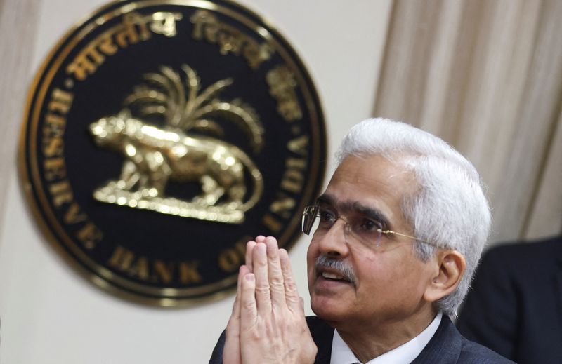 © Reuters. Reserve Bank of India (RBI) Governor Shaktikanta Das attends a news conference after a monetary policy review in Mumbai, India, December 7, 2022. REUTERS/Francis Mascarenhas
