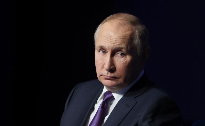 &copy; Reuters. الرئيس الروسي فلاديمير بوتين يوم 29 نوفمبر تشرين الثاني 2022 في صورة حصلت عليها رويترز من ممثل لوكالات الأنباء.