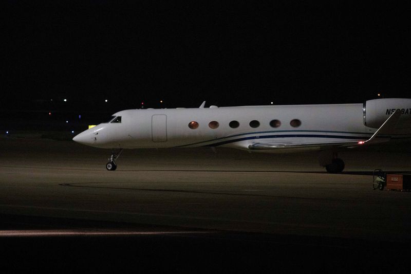 Plane carrying basketball star Griner lands in U.S