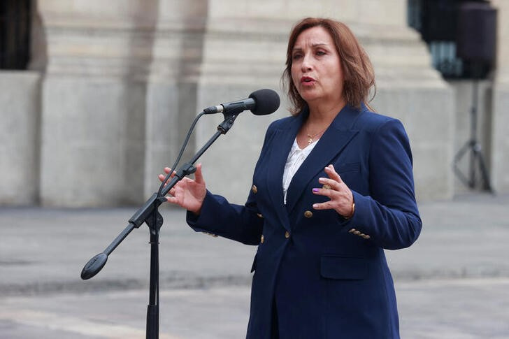 &copy; Reuters. Dina Boluarte em Lima
Divulgação