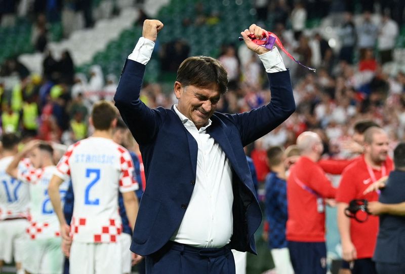 &copy; Reuters. Técnico da Croácia Zlatko Dalic
 9/12/2022  REUTERS/Annegret Hilse