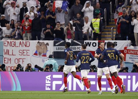 Soccer-Giroud sends France into World Cup semis as England miss late penalty By Reuters