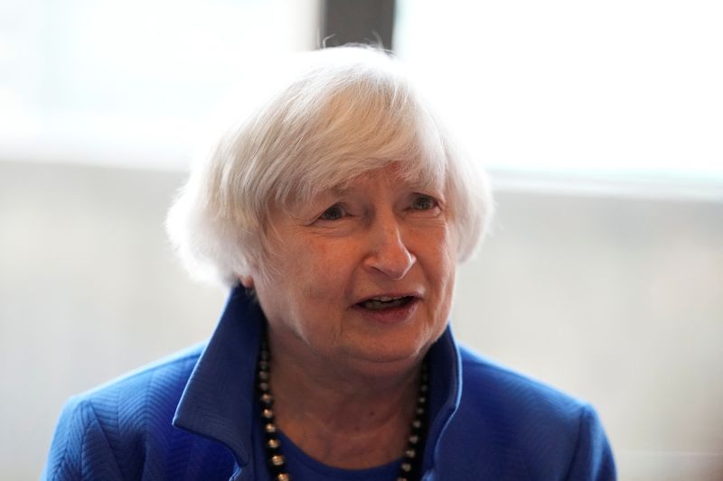 &copy; Reuters. Secretária do Tesouro dos Estados Unidos, Janet Yellen
19/07/2022. Lee Jin-man/Pool via REUTERS