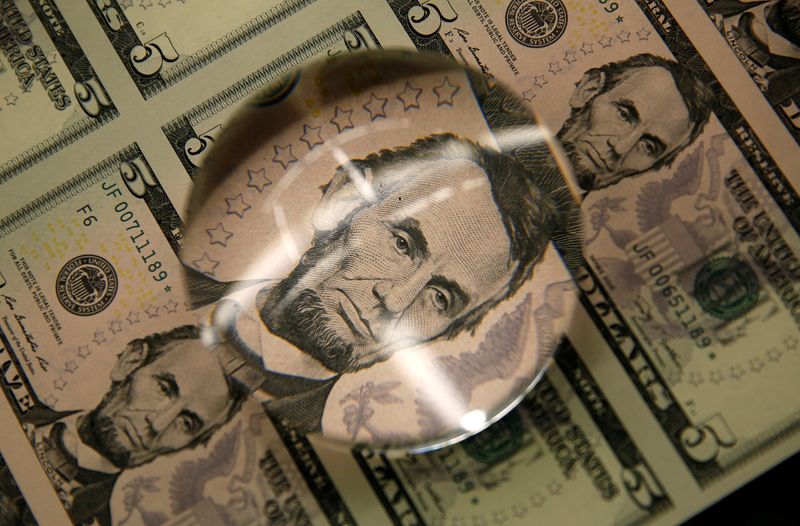 U.S. dollar tumbles across the board as inflation rise eases