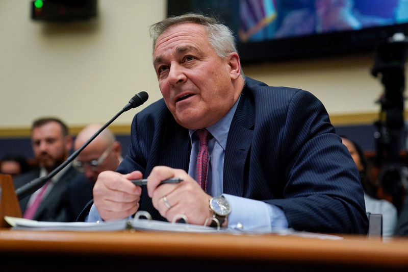 &copy; Reuters. FILE PHOTO: FTX Group CEO John J. Ray III speaks at a U.S. House Financial Services Committee hearing investigating the collapse of the now-bankrupt crypto exchange FTX after the arrest of FTX founder Sam Bankman-Fried, on Capitol Hill in Washington, U.S.