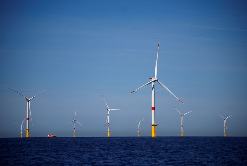 &copy; Reuters. Parc éolien offshore de Saint-Nazaire, France. /Photo prise le 22 septembre 2022/REUTERS/Stéphane Mahé